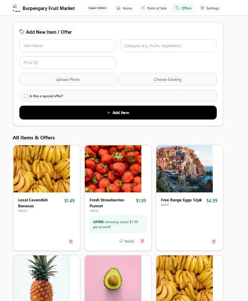 Our internal offers management system